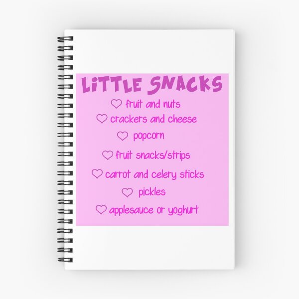 Item preview, Little Snack Ideas Pink designed and sold by babyjoonie.