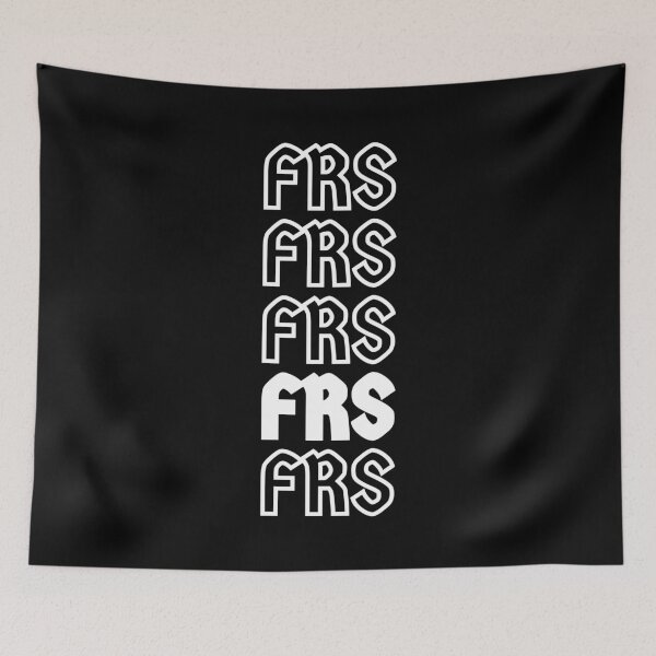 Item preview, Scion FRS text design repeat black and white designed and sold by Jdm-Knights.
