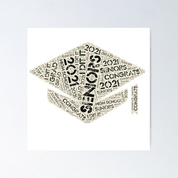 Item preview, Seniors 2021 Graduation Class Of 2021  designed and sold by Red-ElYoubi.