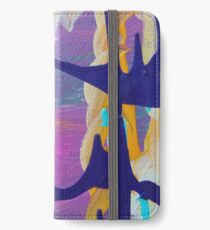 Purple Blue Abstract iPhone Wallet/Case/Skin