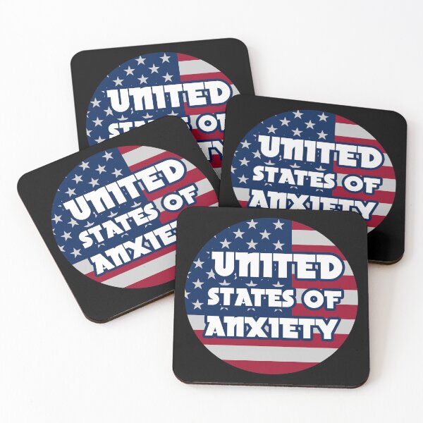 Item preview, united states of anxiety designed and sold by GoranDesign.