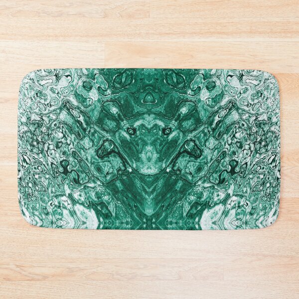 Item preview, Water motif, reflection with creature in green designed and sold by Psilographics.