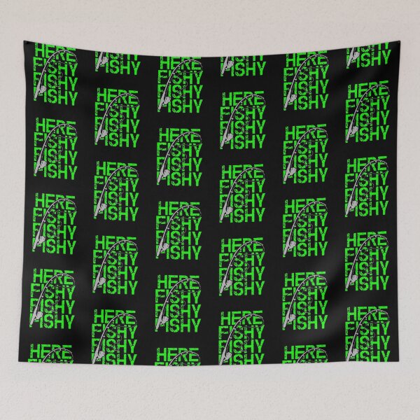Aperçu de l'œuvre Pêcheur drôle ici Fishy Fishy Fishy créée et vendue par Zurickdesigns.