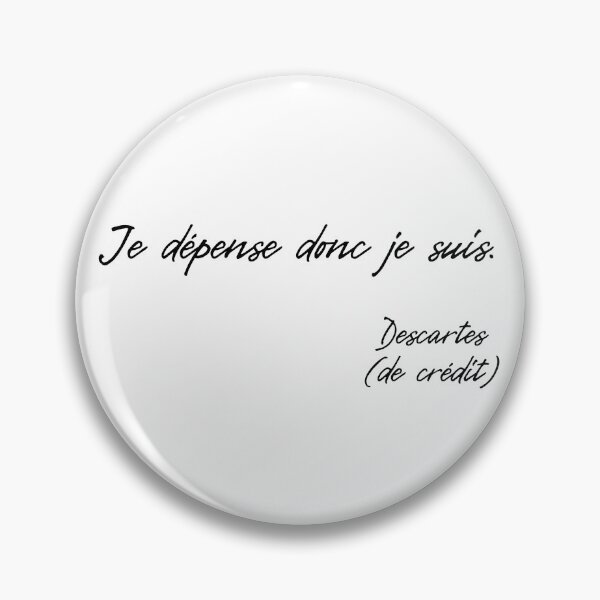 Item preview, Descartes designed and sold by Kingofcarmelide.