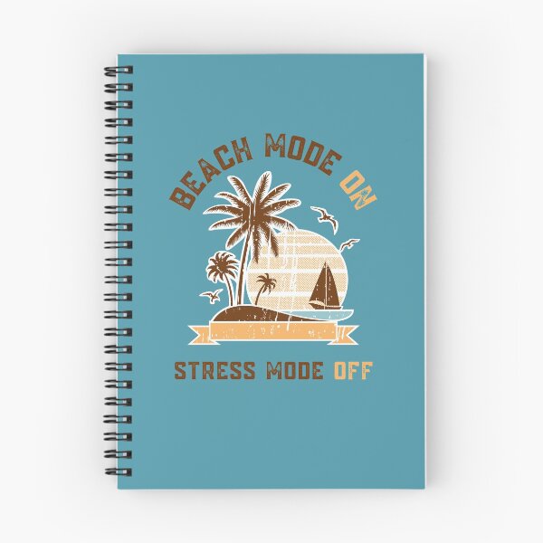Item preview, Beach Mode On, Stress Mode Off designed and sold by Ensjodesigns.