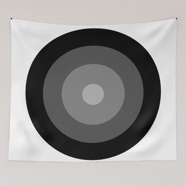 Artikelvorschau, Bauhaus Exhibition, Bauhaus Wall Art, Bauhaus Exhibition Print circle black entworfen und verkauft von re-make-.