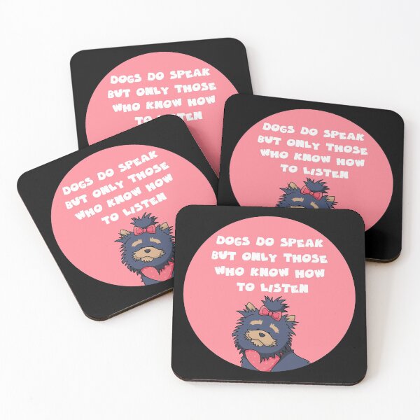 Item preview, dogs do speak but only those who know how to listen designed and sold by GoranDesign.
