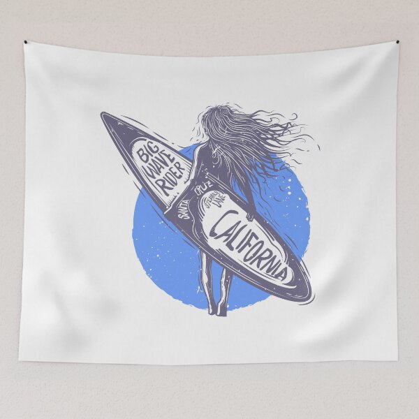 Artikelvorschau, Big Wave Rider, Santa Cruz, Steamer Lane, Kalifornien entworfen und verkauft von ramenrose.