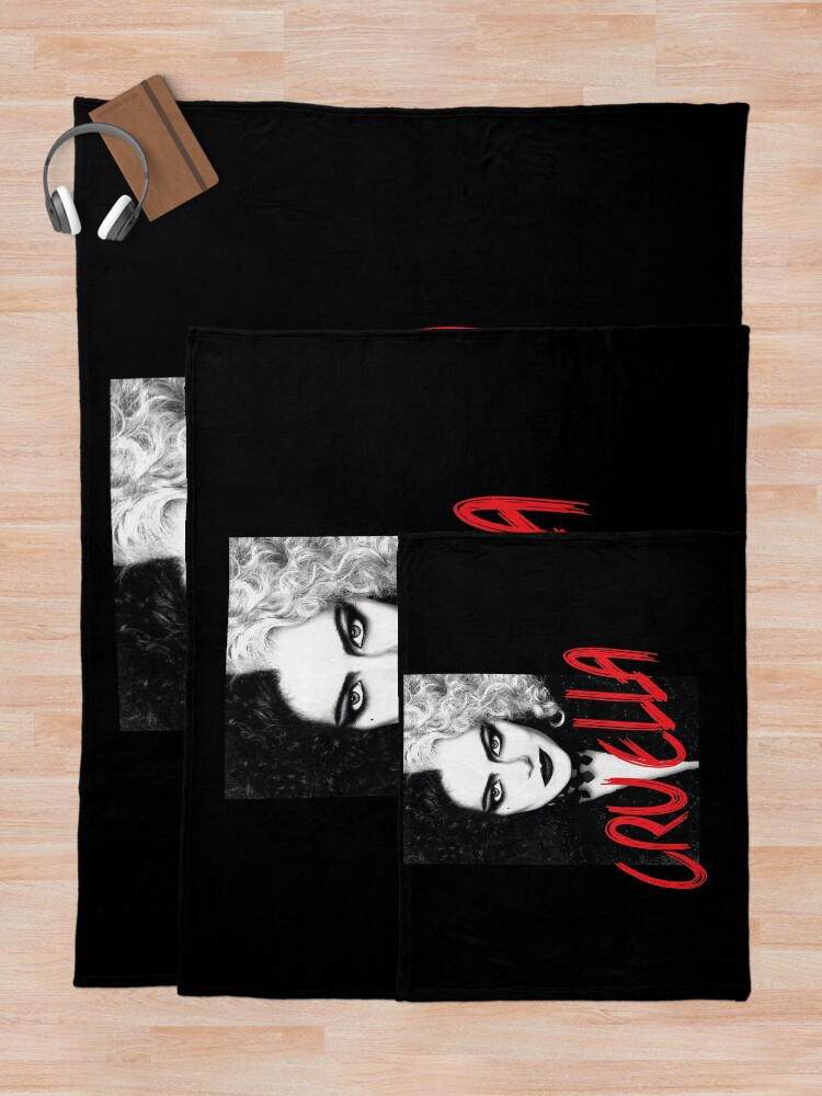 Alternate view of Cruella 2021 Throw Blanket