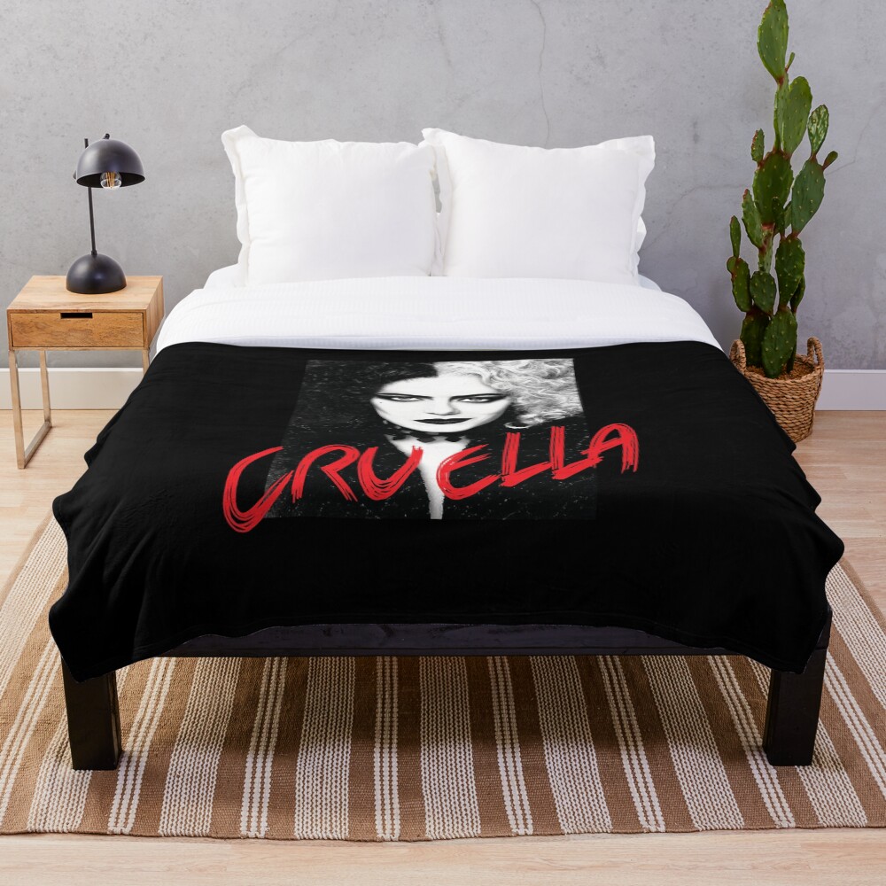 Cruella 2021 Throw Blanket