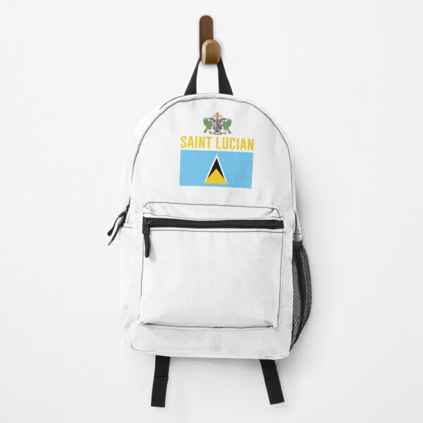 Item preview, Saint Lucian and Proud - Colors of the Flag of St Lucia designed and sold by obedtheartist.