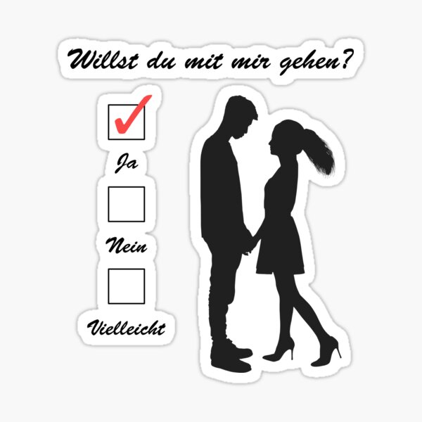 Willst Du Mit Mir Gehen Geschenke Merchandise Redbubble Willst Du Mit Mir Gehen Geschenke Merchandise Redbubble