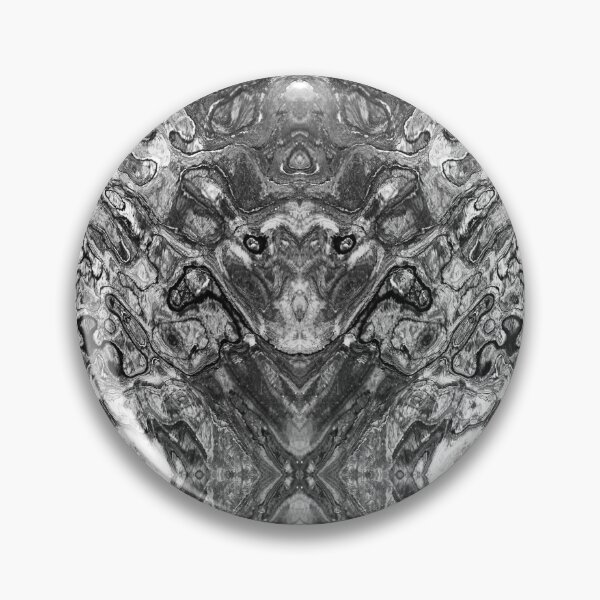 Item preview, Reflection with alien in black and white designed and sold by Psilographics.