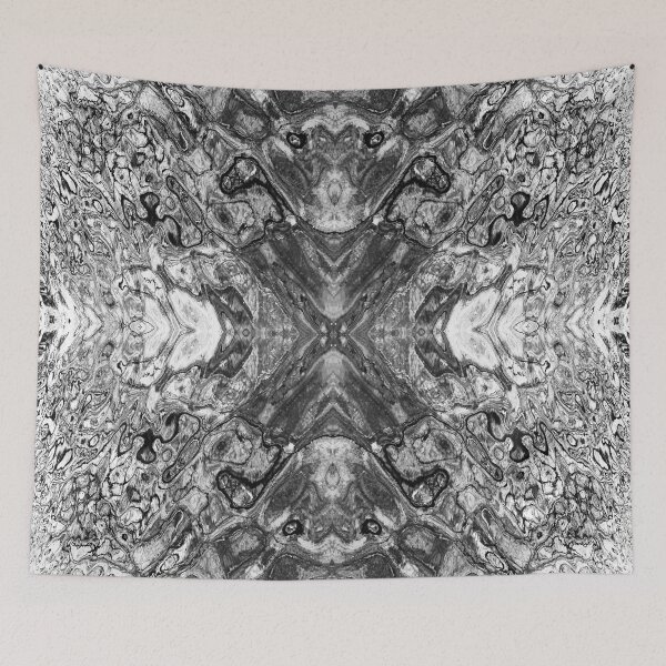 Item preview, Reflection with alien in black and white designed and sold by Psilographics.