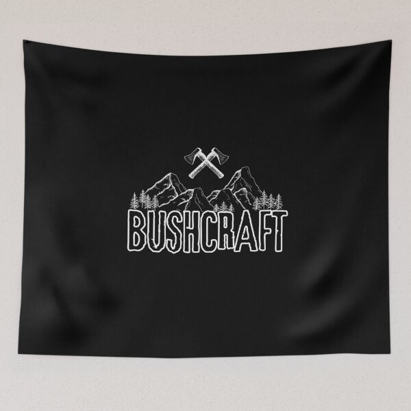 Item preview, Diseño Bushcraft con montaña para toda la supervivencia designed and sold by Koalatywork.