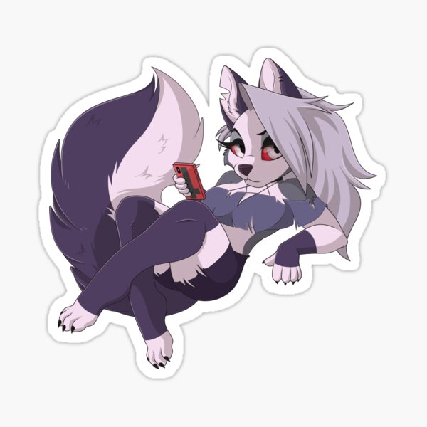 Loona wolf Sticker