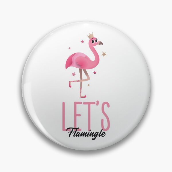 Item preview, Let's Flamingle designed and sold by RiseandShineTee.