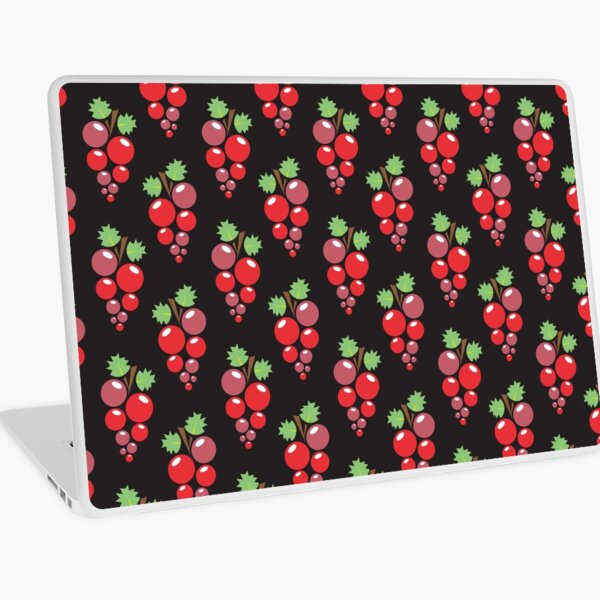 Item preview, Red grape on black designed and sold by tokhiti.