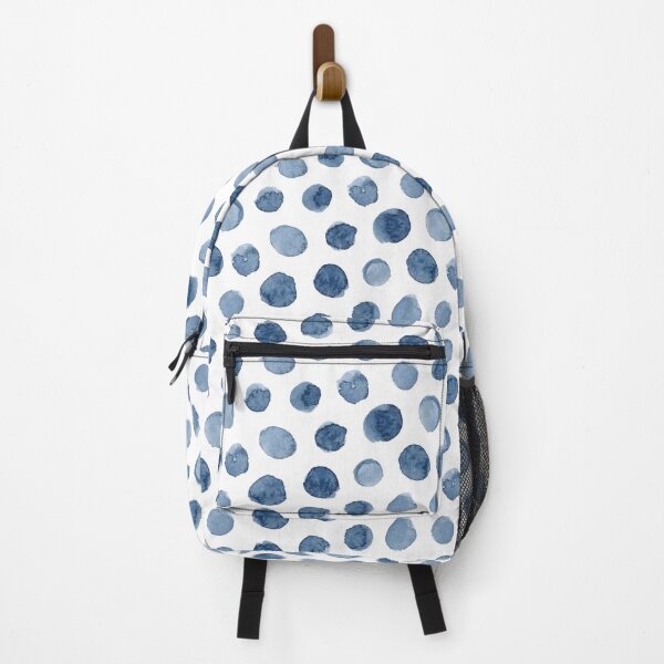 Item preview, Messy Polka Dot in Indigo designed and sold by Dina Mae.