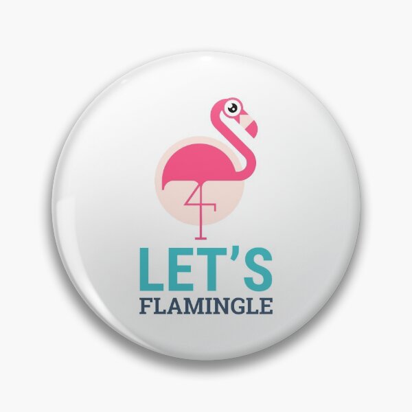 Item preview, Let's flamingle designed and sold by RiseandShineTee.