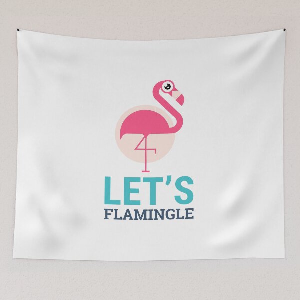 Item preview, Let's flamingle designed and sold by RiseandShineTee.