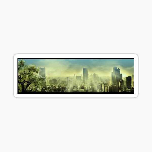 Nuclear summer. Apocalypse Sticker