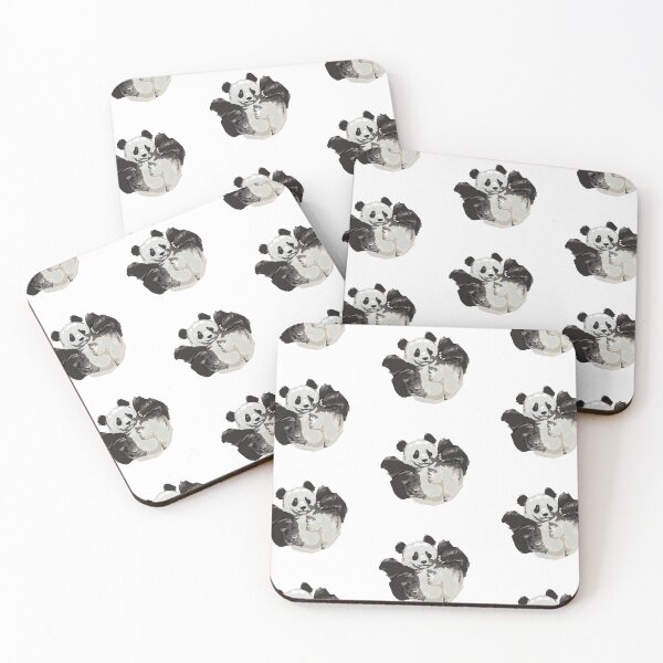 Item preview, Panda's butt pattern, small print white edition designed and sold by bye-then.