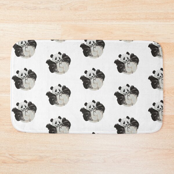 Item preview, Panda's butt pattern, small print white edition designed and sold by bye-then.