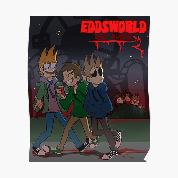 Jyysynj Eddsworld Merch Eddsworld Sudadera con capucha de manga larga Unisex Ropa