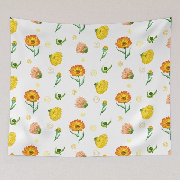 Item preview, Calendula Flowers designed and sold by soulestial.