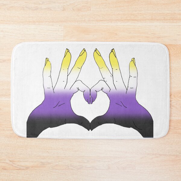 Item preview, Hand-Heart of Non-Binary designed and sold by sirynscove.