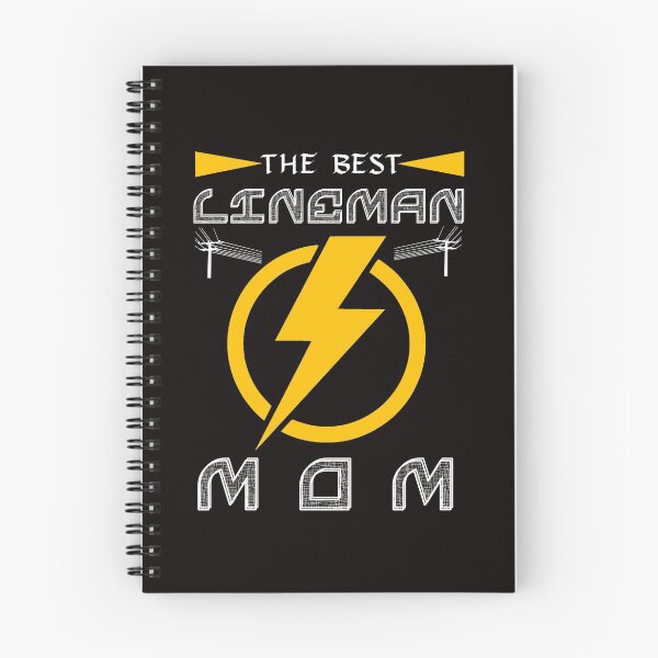 Item preview, THE BEST LINEMAN MOM designed and sold by Hussain Shirts.