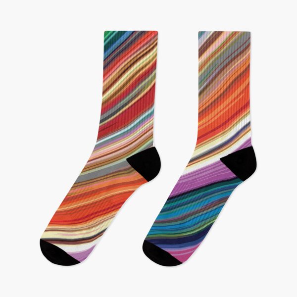 Item preview, Colorful strips abstract pattern. designed and sold by KasTanDesign.