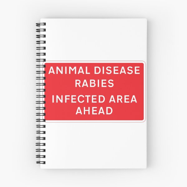 Item preview, UK traffic sign: Area infected by animal disease ahead (TSRGDNO 574) designed and sold by Spyromike.