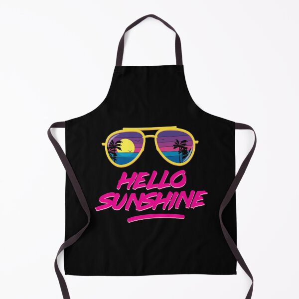 Item preview, Hello Sunshine 80's Sunglasses Beach Sunset designed and sold by Hixon House.