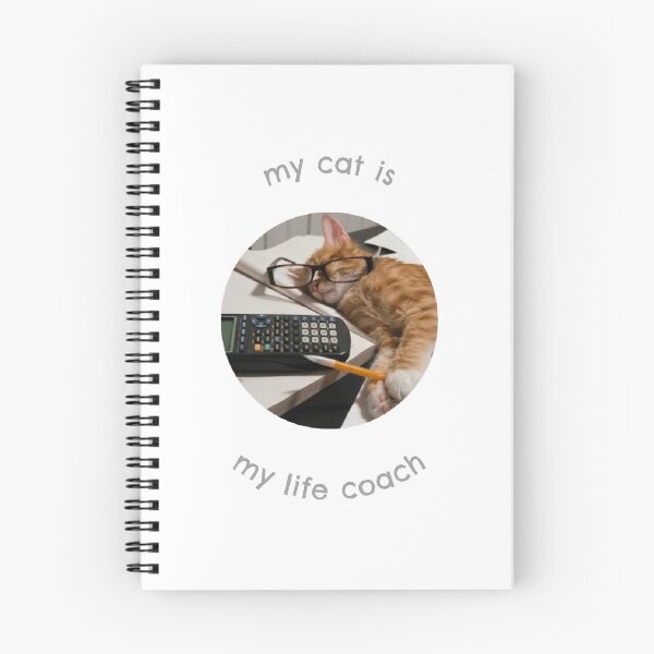 Item preview, My Cat Is My Life Coach designed and sold by stevencox26.