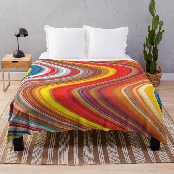 Item preview, Colorful strips abstract pattern. designed and sold by KasTanDesign.