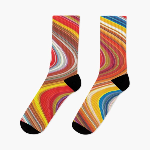 Item preview, Colorful strips abstract pattern. designed and sold by KasTanDesign.