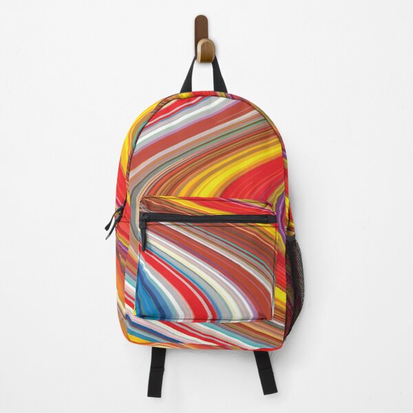 Item preview, Colorful strips abstract pattern. designed and sold by KasTanDesign.