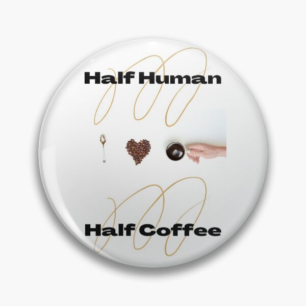 Artikelvorschau, Halb Mensch, halb Kaffee entworfen und verkauft von bestsavestore.