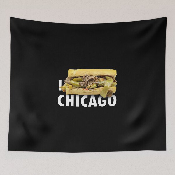Item preview, I Love Chicago (Italian Beef) designed and sold by 90sBullsShirts.