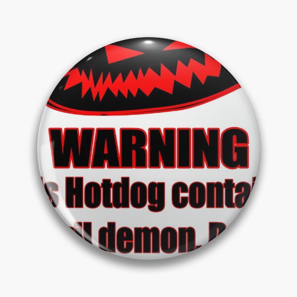 Item preview, Do Not Eat This Hot Dog designed and sold by Black-and-Red.