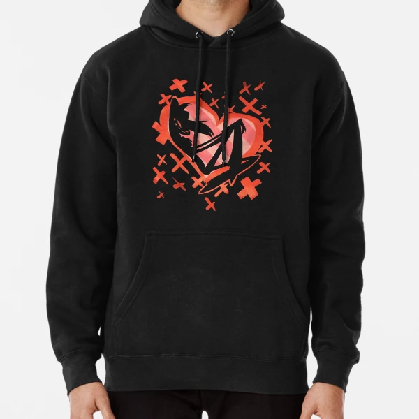 Angel and devil heart sales hoodie