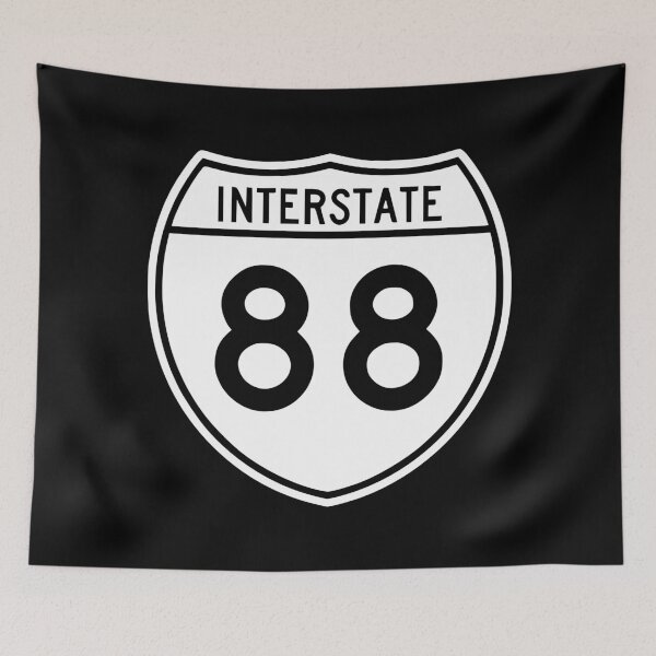 Item preview, Interstate 88 New York State Albany Binghamton Oneonta Schenectady designed and sold by cangurojoe.