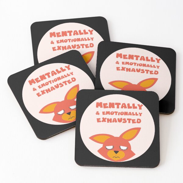 Item preview, mentally and emotionally exhausted designed and sold by GoranDesign.