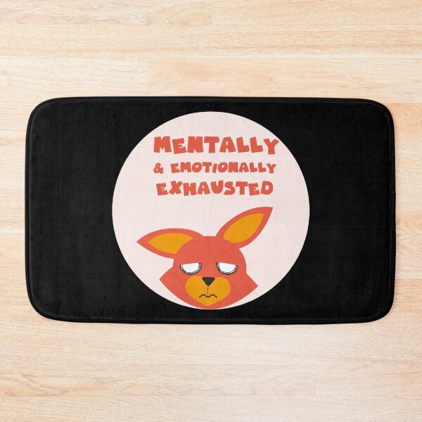 Item preview, mentally and emotionally exhausted designed and sold by GoranDesign.