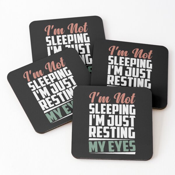 Item preview, Funny Dad I'm Not Sleeping I'm Just Resting My Eyes Colored Design / Birthday Gift Idea / Father's Day Gifts designed and sold by Chamssou.