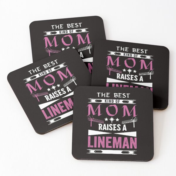 Item preview, THE BEST KIND OF MOM RAISES A LINEMAN designed and sold by Hussain Shirts.