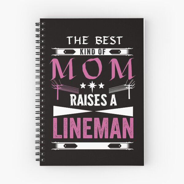 Item preview, THE BEST KIND OF MOM RAISES A LINEMAN designed and sold by Hussain Shirts.