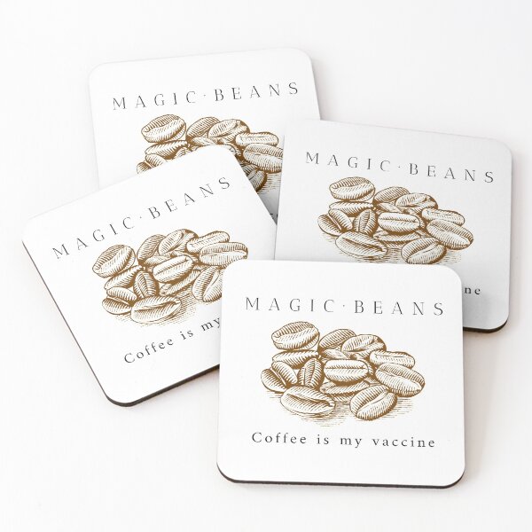 Item preview, Coffee is my Vaccine (Roasted Bean Design) designed and sold by ProfusionPro.